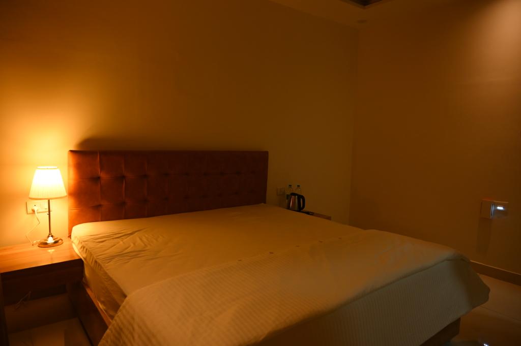 Modern hotel room near Miyapur Metro Station Hyderabad
